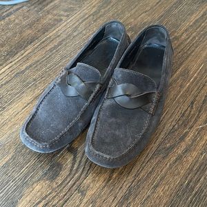 Tom Ford brown suede loafers US 8.5